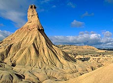 Impact erosion. Photo: CENEAM - O.A. PARQUES NACIONALES. Author: José Manuel Reyero.